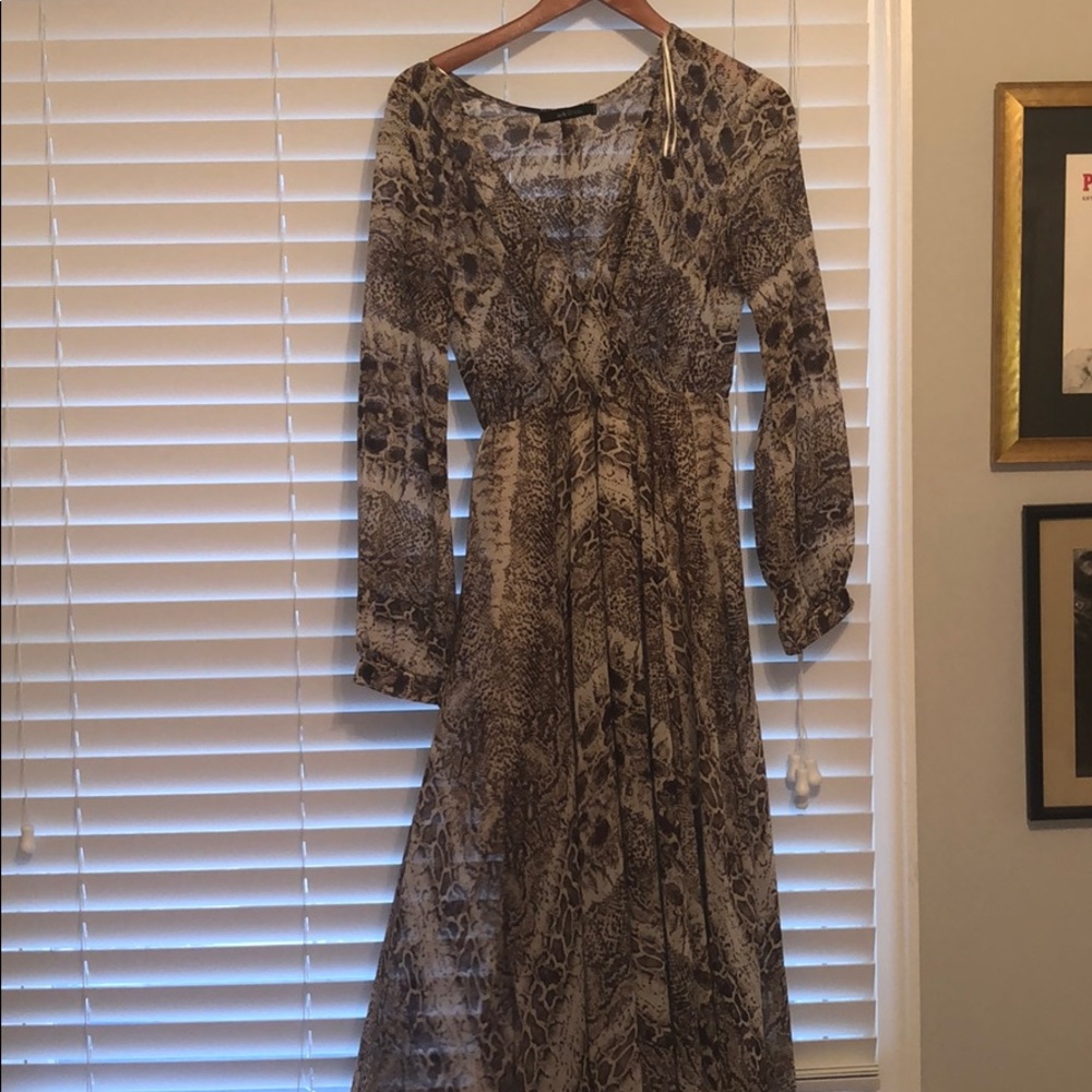 Ark&co snakeskin dress
